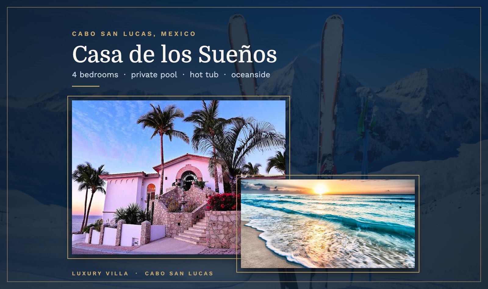 Casa de los Sueños, 4-bedroom Cabo villa with private pool